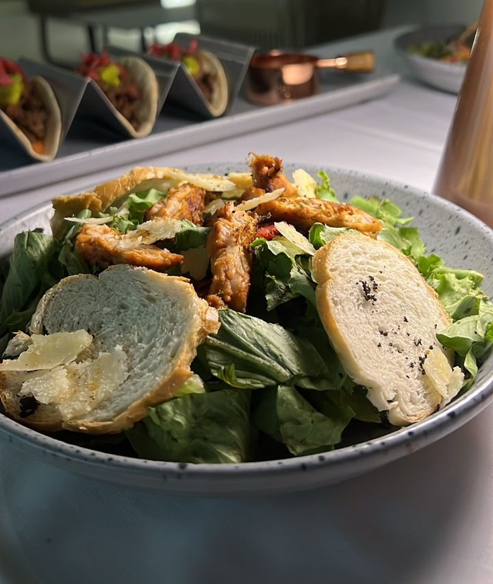 Chicken Caesar salad